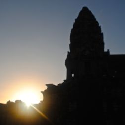 Angkor Wat Silhoutte